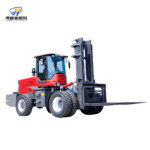 Завод — производитель 10T 4WD 4X4 внедорожный вилочный погрузчик для всех пересеченных ландшафтов