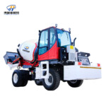 3.5 куб.м Передвижная цементная цистерна с цементным смесителем