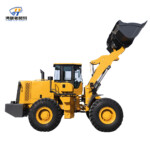 Малогабаритный экскаватор, четырехцилиндровый четырехприводной погрузчик, мощный лесозахват