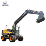 Малый и средний колесный экскаватор