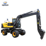 Малый и средний колесный экскаватор