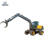 Малый и средний колесный экскаватор