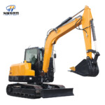 Гусеничный экскаватор