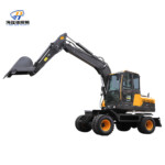 Колесный экскаватор