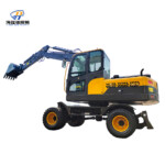 Колесный экскаватор