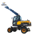 Колесный экскаватор