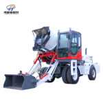 5.0 куб.м Полностью автоматическая малогабаритная самозаправляющаяся бетономешалка с несколькими сценами гибкая и удобная