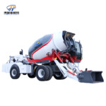 5.0 куб.м Полностью автоматическая малогабаритная самозаправляющаяся бетономешалка с несколькими сценами гибкая и удобная