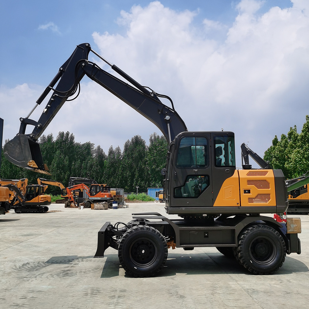 Гидравлический колесный экскаватор HR9120 HIGH RICH